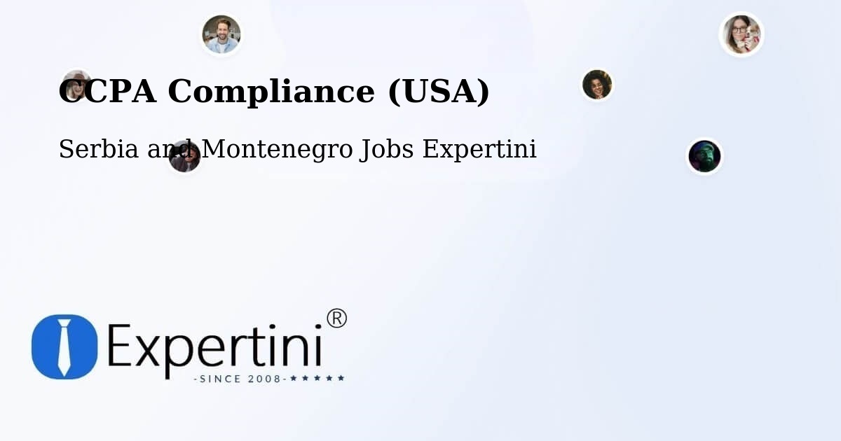 CCPA Privacy Rights & Compliance Notice – Ellison - Serbia and Montenegro Jobs Expertini